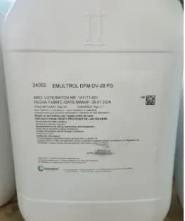EMULTROL DFM DV 28 FG – GIẢI PHÁP PHÁ BỌT THỰC PHẨM CHUẨN CHÂU ÂU