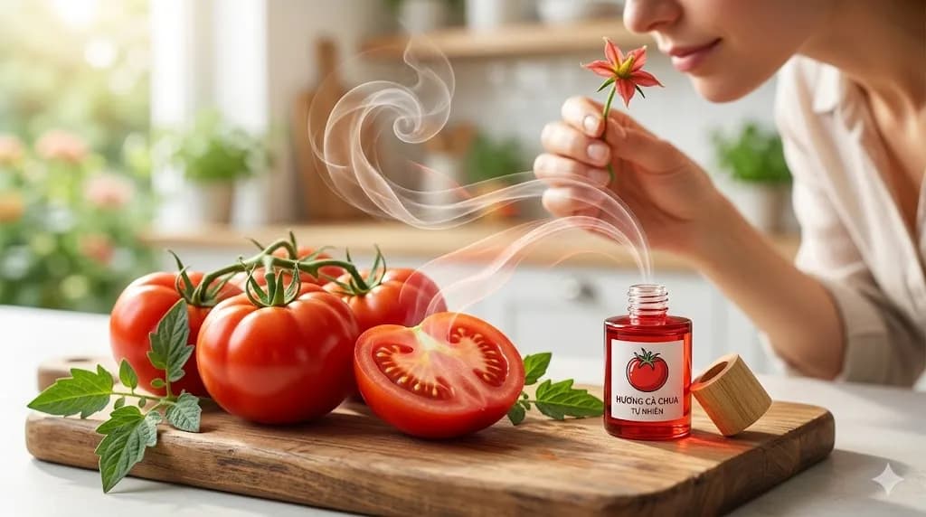 HƯƠNG CÀ CHUA – VỊ CHÍN MỌNG, THƠM TƯƠI TỰ NHIÊN