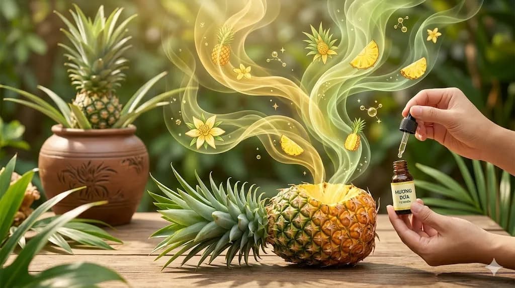 HƯƠNG DỨA – VỊ CHUA NGỌT BÙNG NỔ, ĐẬM CHẤT NHIỆT ĐỚI